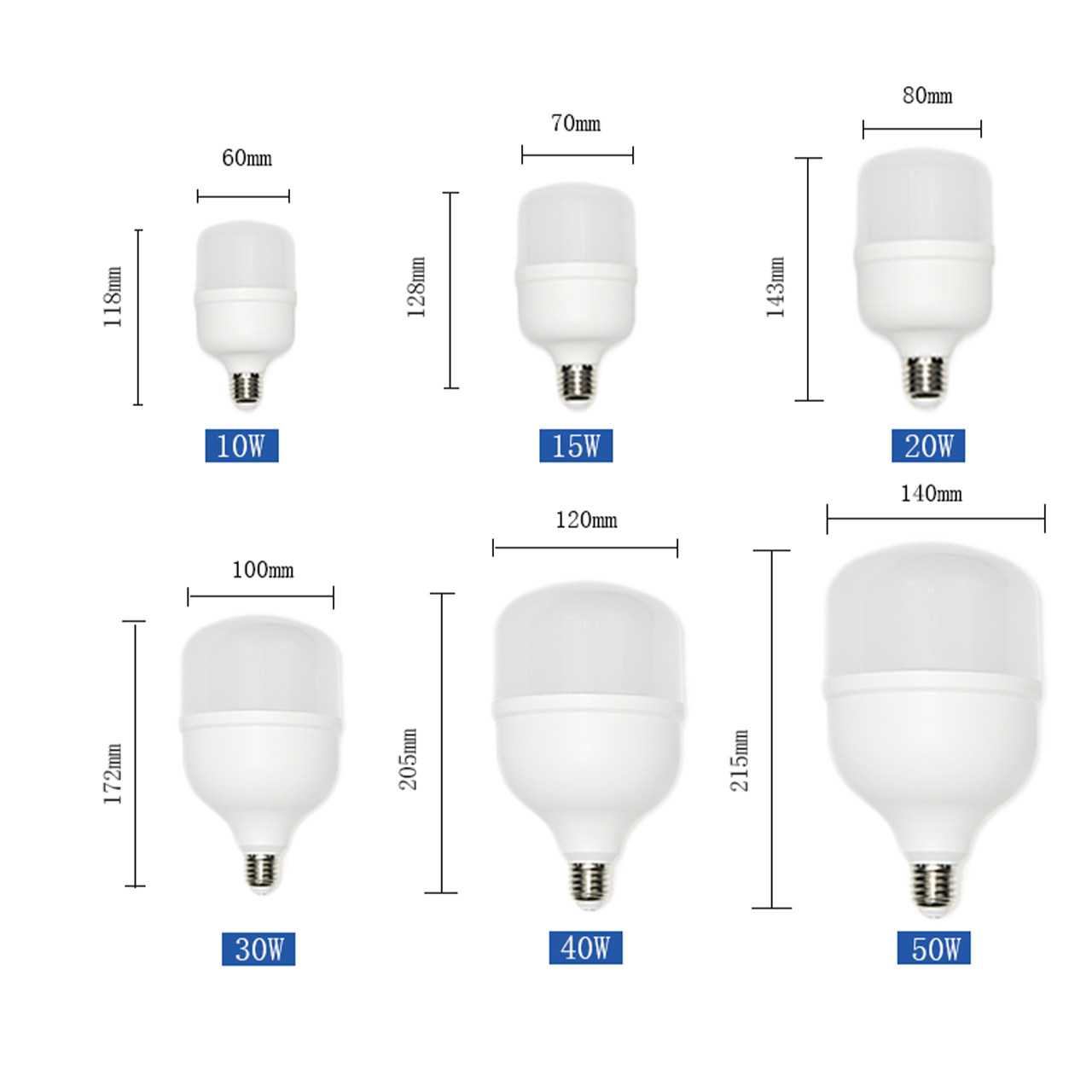 LÂMPADAS LED T